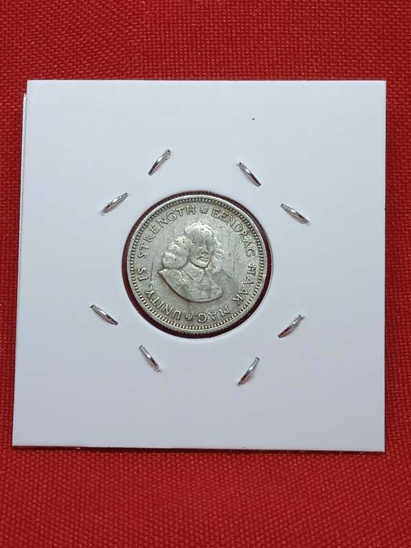 1962 SILVER 5 CENT IN COIN FLIP