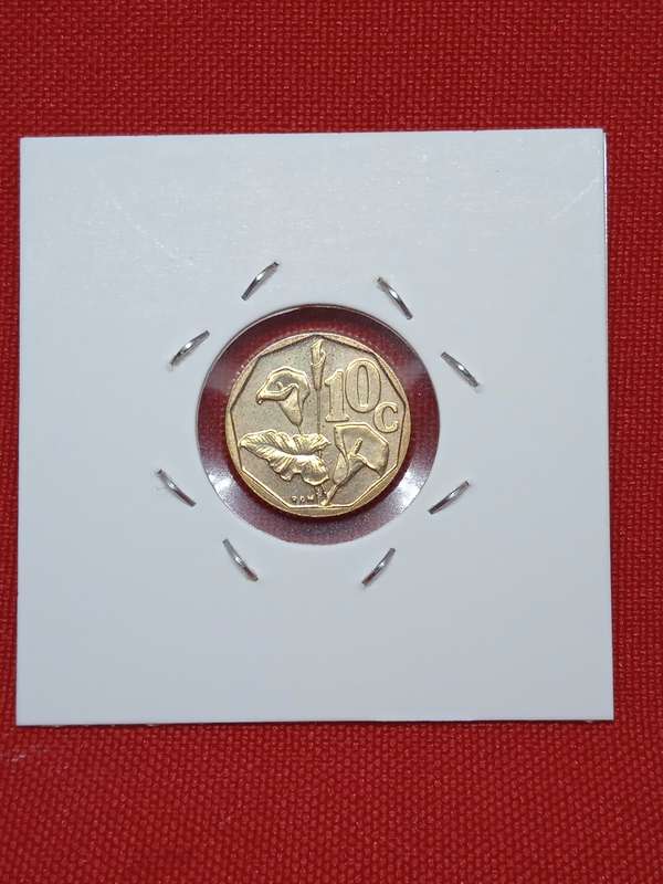 1991 PROOF 10 CENT IN COIN FLIP