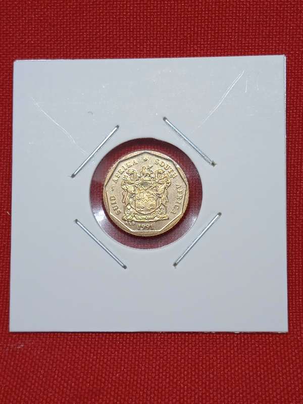 1991 PROOF 10 CENT IN COIN FLIP