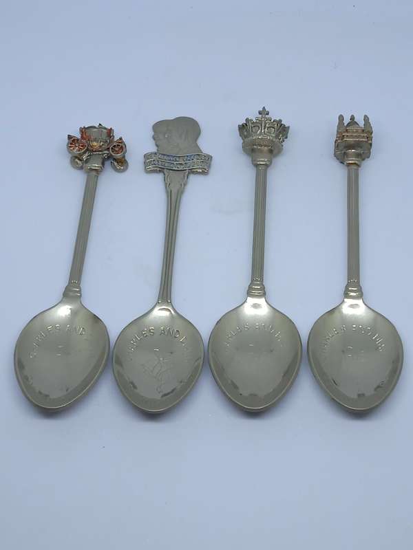 1981 ROYAL WEDDING COMMEMORATIVE SPOONS