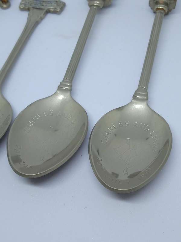 1981 ROYAL WEDDING COMMEMORATIVE SPOONS