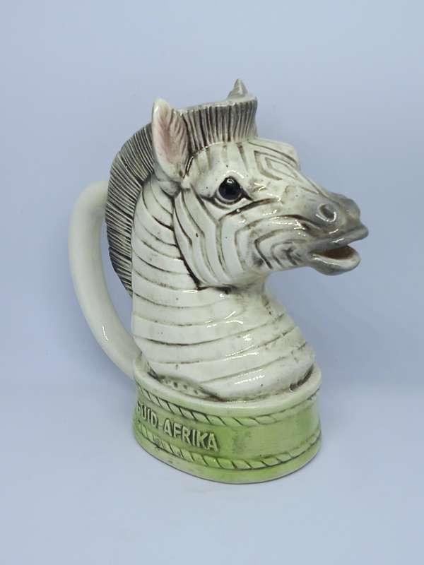 VINTAGE SOUTH AFRICA ZEBRA MILK JUG
