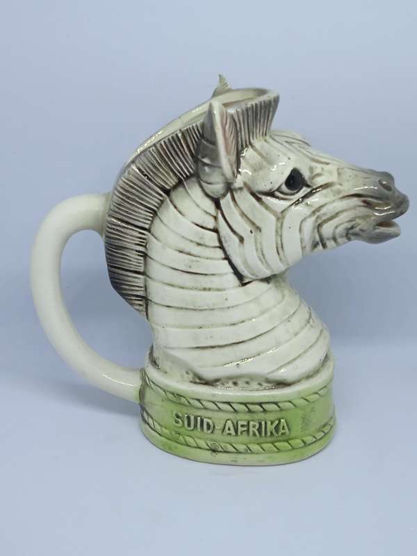 VINTAGE SOUTH AFRICA ZEBRA MILK JUG