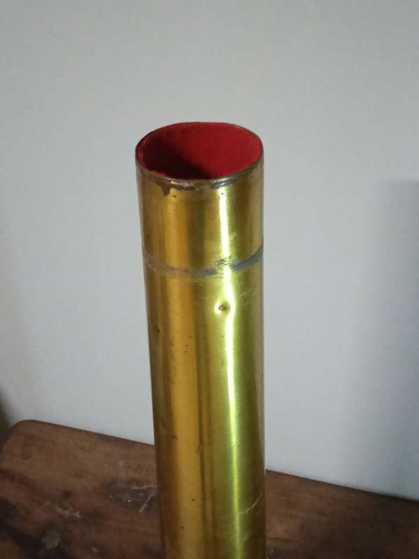ANTIQUE/VINTAGE CANNON SHELL CASING UMBRELLA STAND