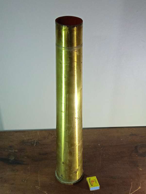 ANTIQUE/VINTAGE CANNON SHELL CASING UMBRELLA STAND
