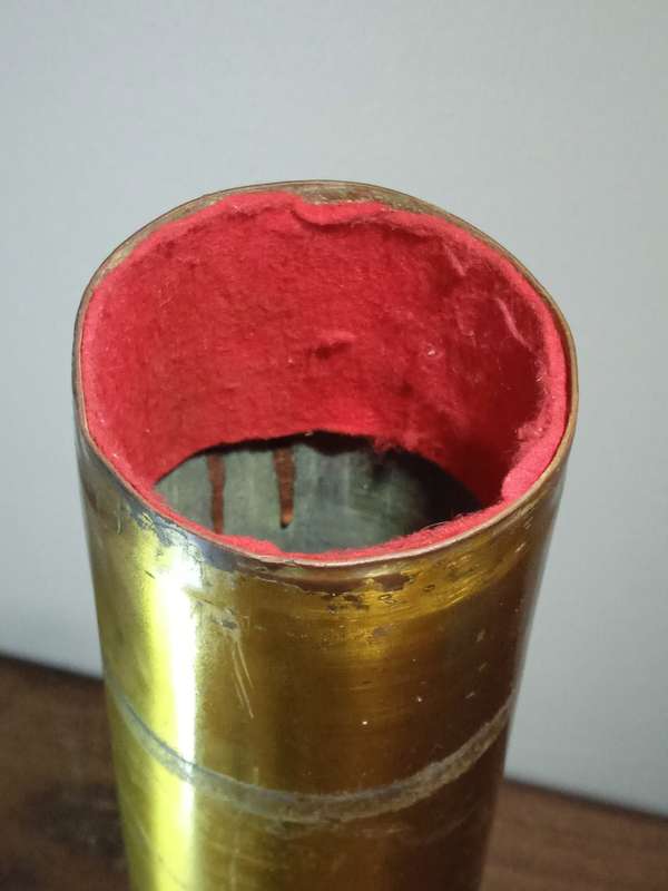 ANTIQUE/VINTAGE CANNON SHELL CASING UMBRELLA STAND