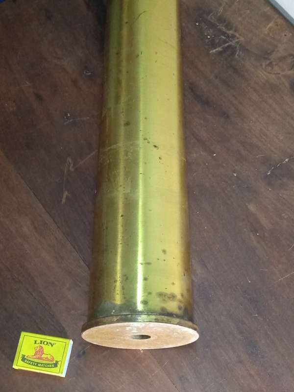 ANTIQUE/VINTAGE CANNON SHELL CASING UMBRELLA STAND