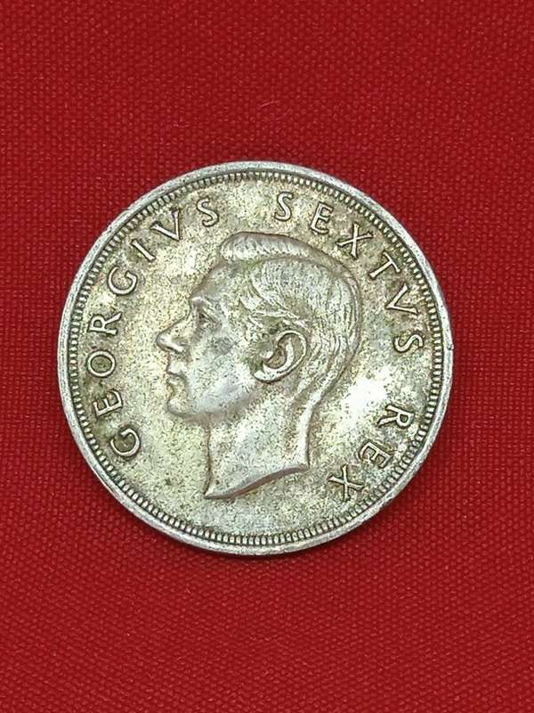 1952 SILVER 5 SHILLINGS