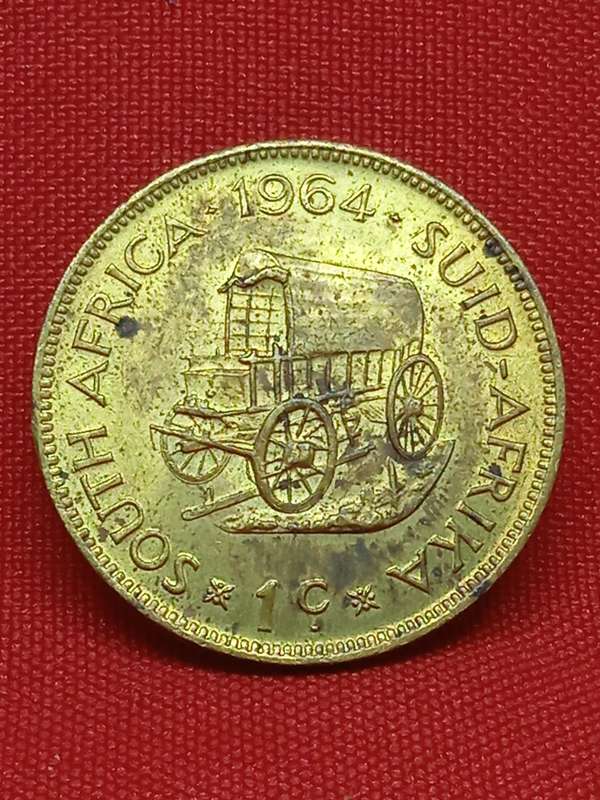 1964 ONE CENT