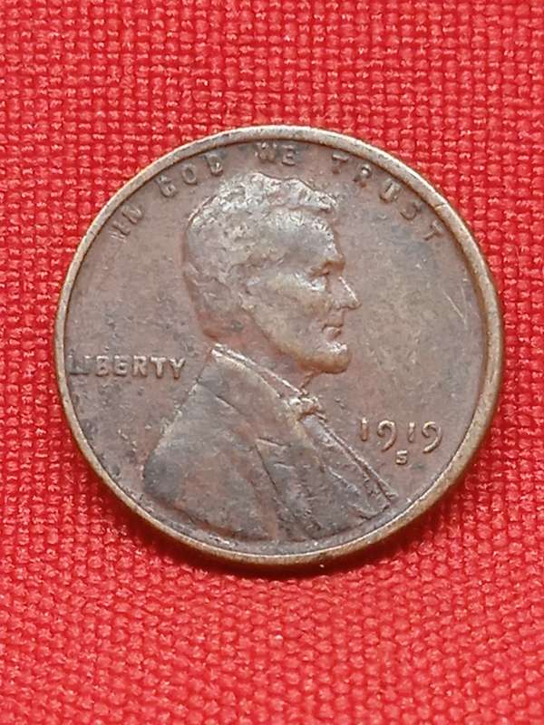 1919 U.S.A ONE CENT
