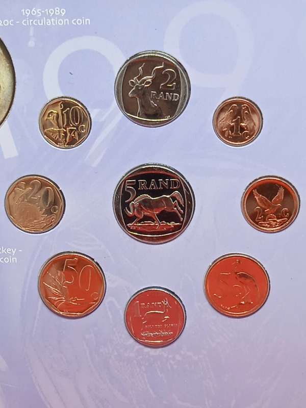 1998 SOUTH AFRICA UNCIRCULATED COIN SET