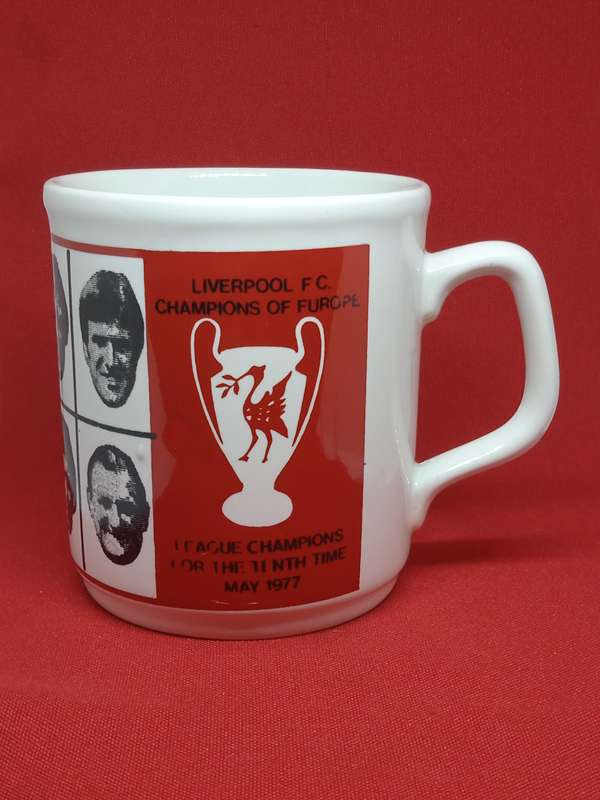 1977 LIVERPOOL F.C COFFEE MUG
