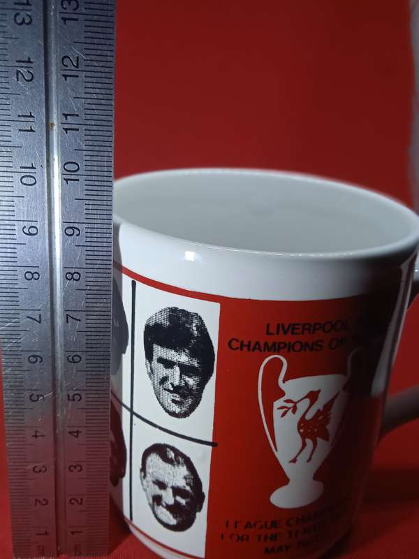 1977 LIVERPOOL F.C COFFEE MUG
