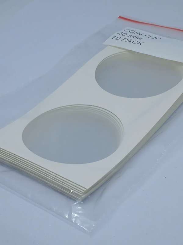40MM COIN FLIPS 10 PACK