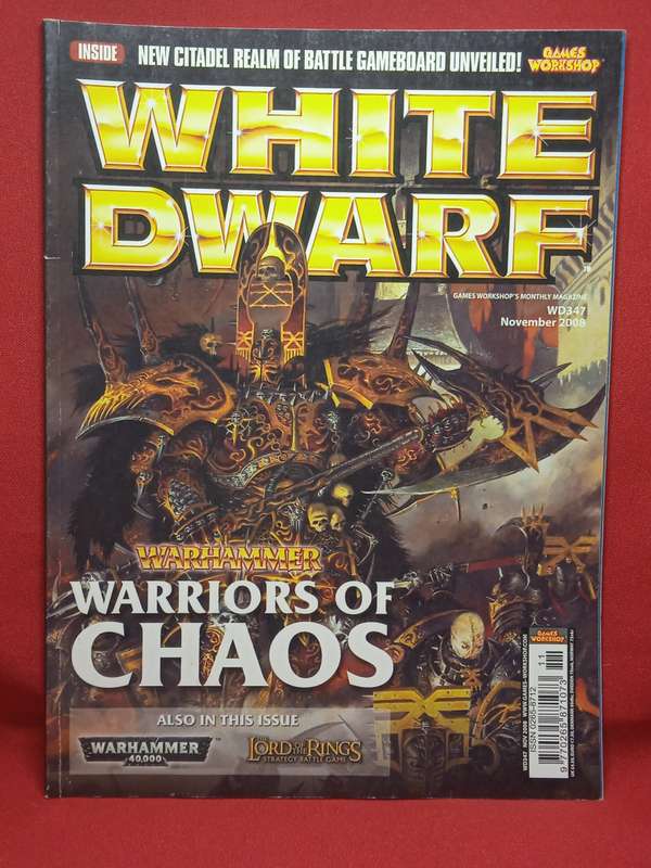 WHITE DWARF MAGAZINE NOVEMBER 2008