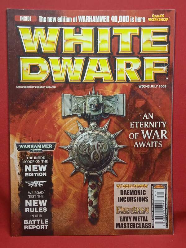 WHITE DWARF MAGAZINE JULY 2008