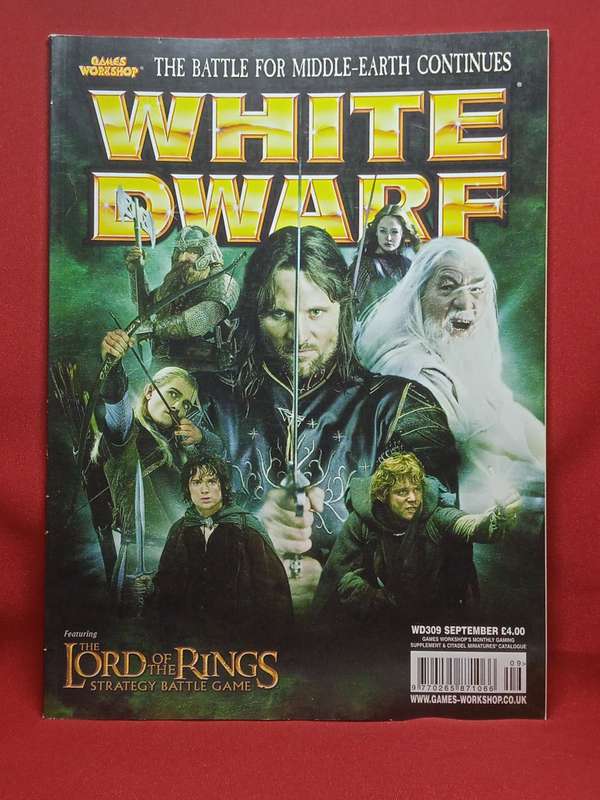 WHITE DWARF MAGAZINE SEPTEMBER 2005