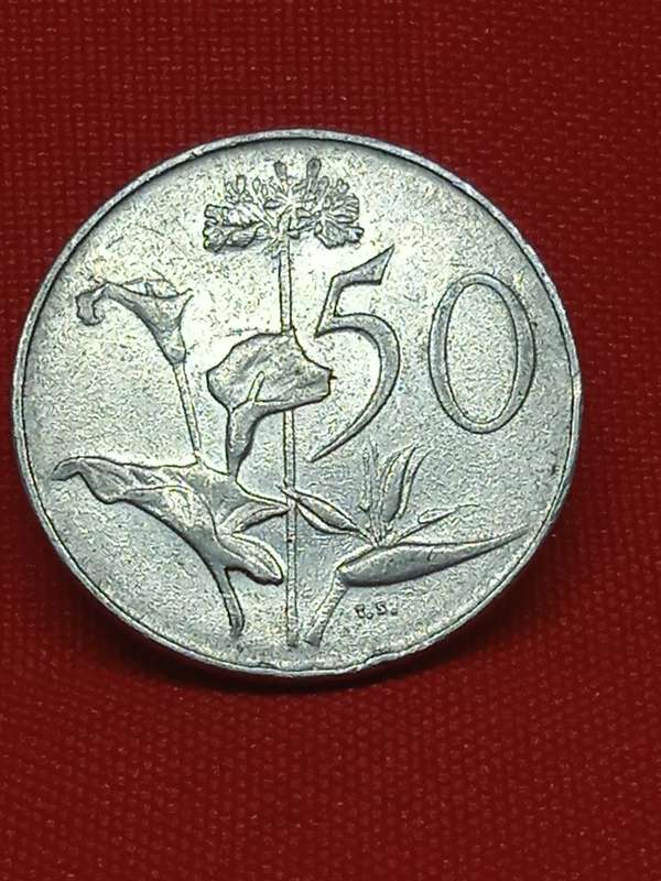 1968 AFRIKAANS 50 CENT