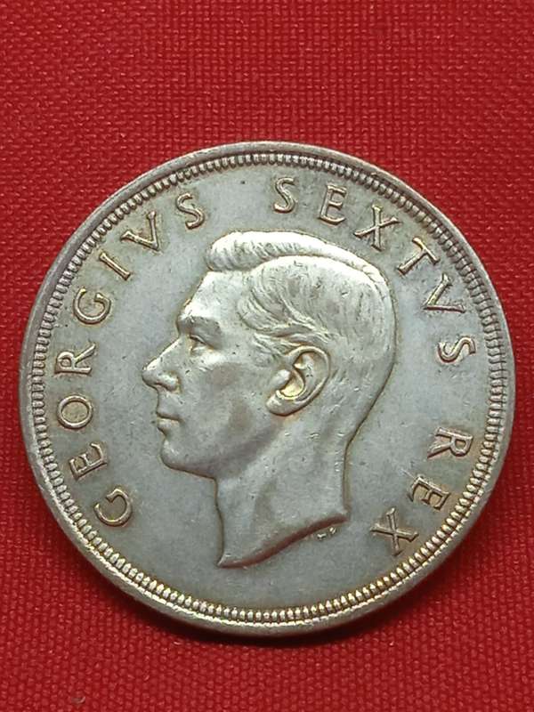 1951 SILVER 5 SHILLINGS