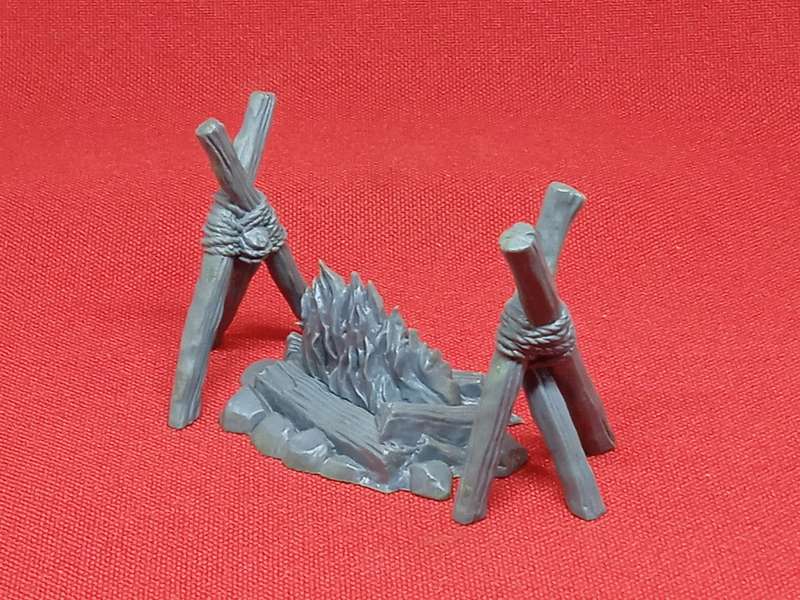 DEADWOOD BONFIRE FOR MINIATURES
