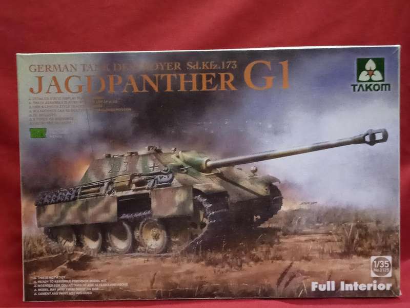 GERMAN TANK DESTROYER JAGDPANTHER G1 MODEL