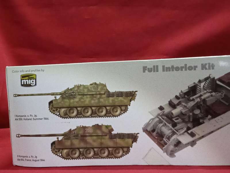 GERMAN TANK DESTROYER JAGDPANTHER G1 MODEL