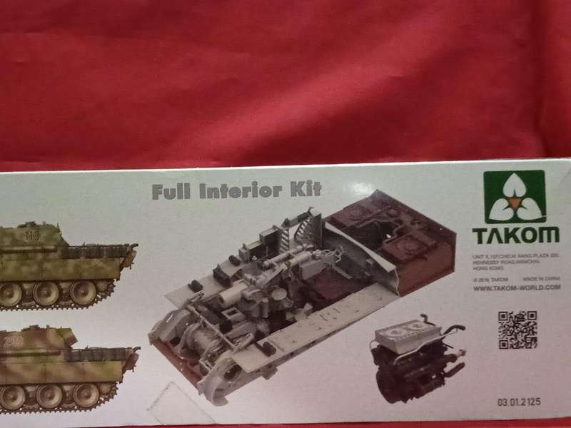 GERMAN TANK DESTROYER JAGDPANTHER G1 MODEL