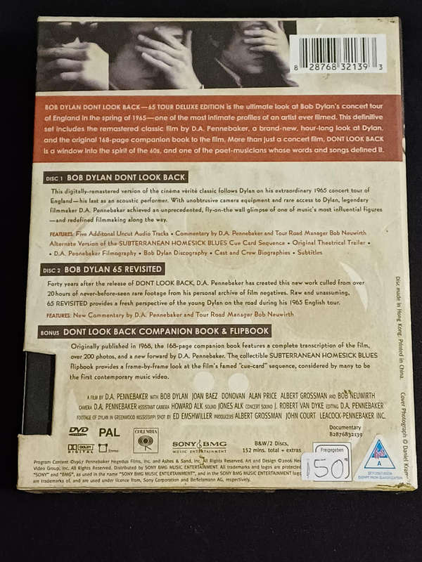 BOB DYLAN - DON'T LOOK BACK - 65 TOUR DELUXE EDTION