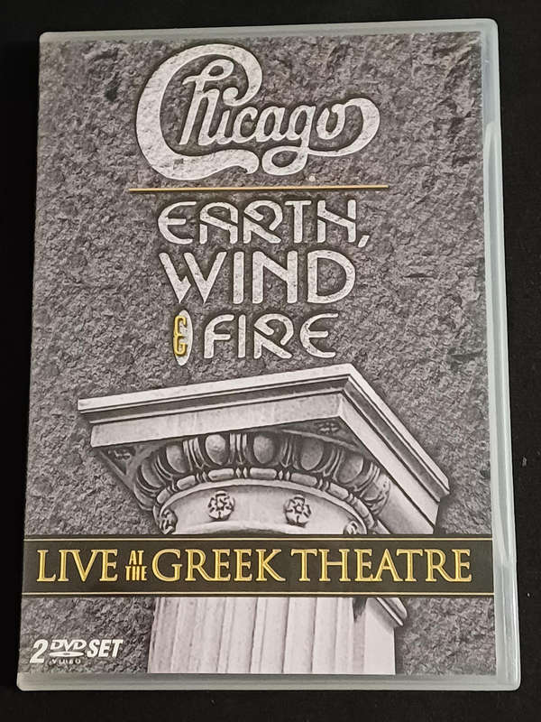 CHICAGO & EARTH,WIND & FIRE  - LIVE AT THE GREEK THEATRE - 2 DVD SET