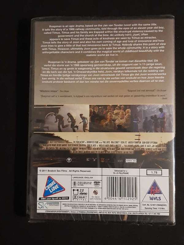 ROEPMAN DVD