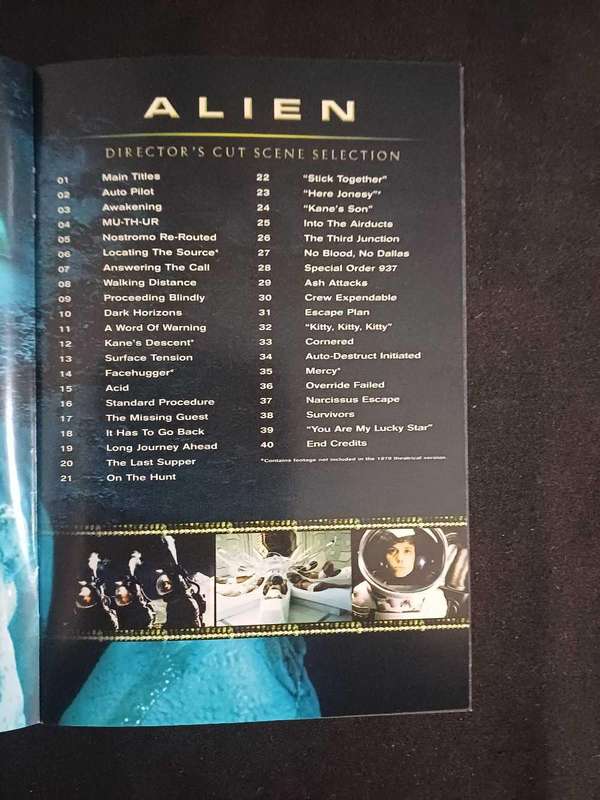 ALIEN QUADRILOGY  - 9 DVD BOX SET + BOOKLET