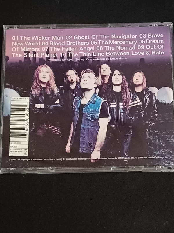 IRON MAIDEN - BRAVE NEW WORLD CD