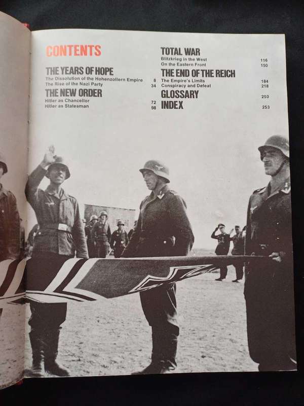 THE ILLUSTRATED HISTORY OF THE THIRD REICH  BOOK - JOHN BRADLEY
