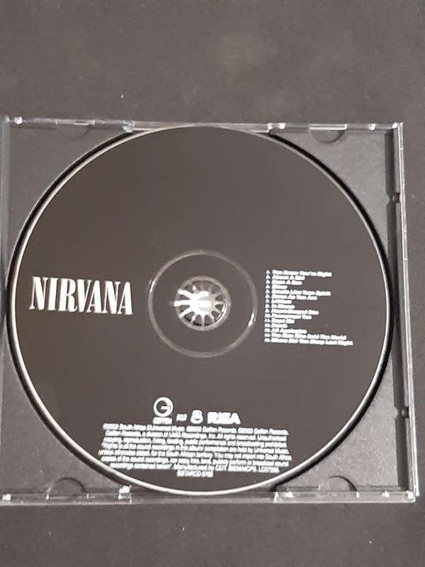 NIRVANA  - BLACK CD