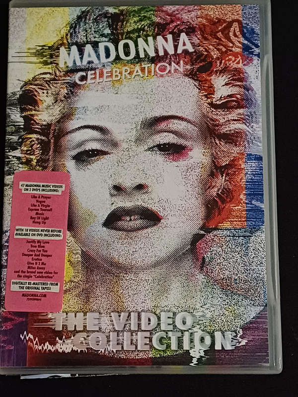 MADONNA - CELEBRATION- THE VIDEO COLLECTION  - 2 DVD'S