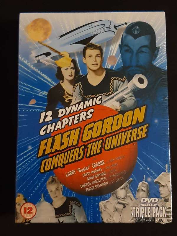 FLASH GORDON - CONQUERS THE UNIVERSE  - TRIPLE DVD PACK