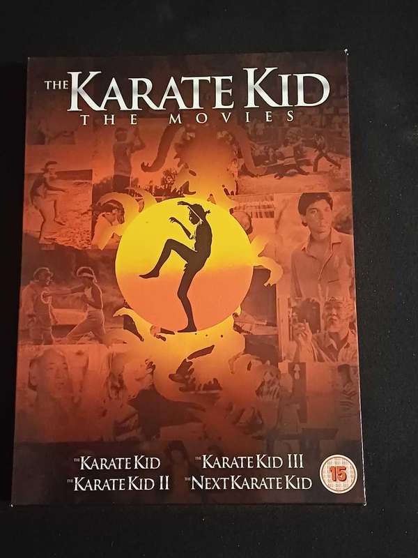 THE KARATE KID - THE MOVIES  - 4 DVD BOX SET