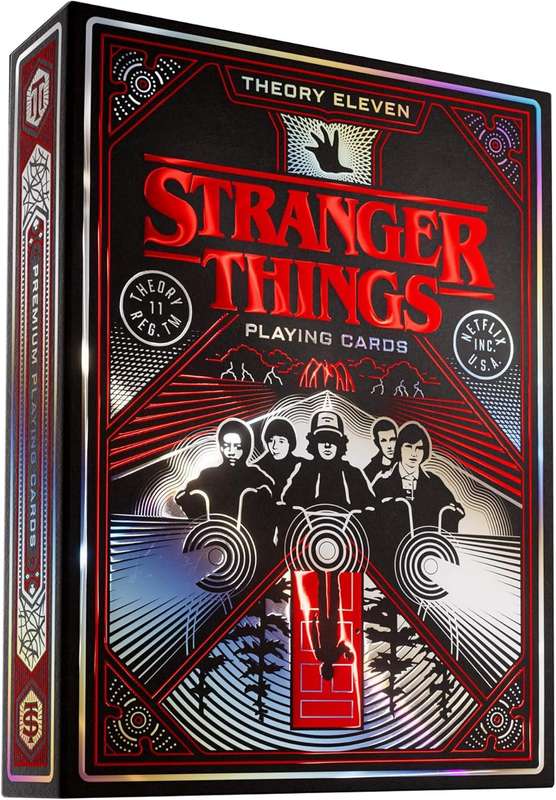 Theory11 Stranger Things Playing Cards  56 Card Deck  Brand New, Sealed