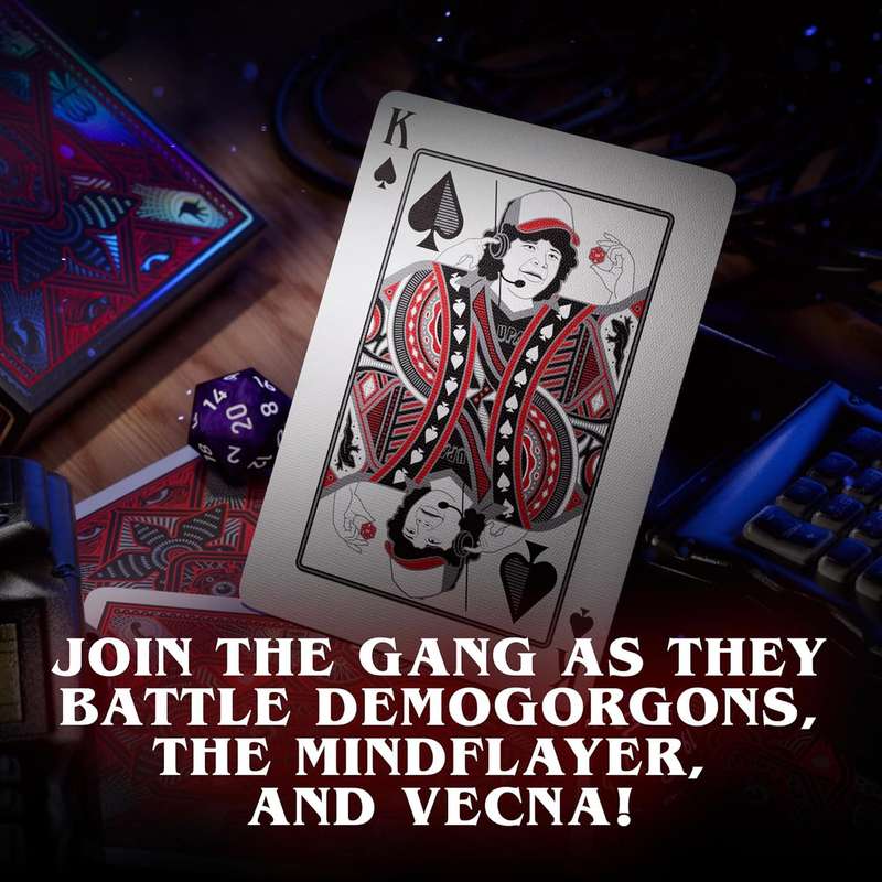 Theory11 Stranger Things Collectors Box Set  Three-Deck Premium Playing Cards Brand New & Sealed