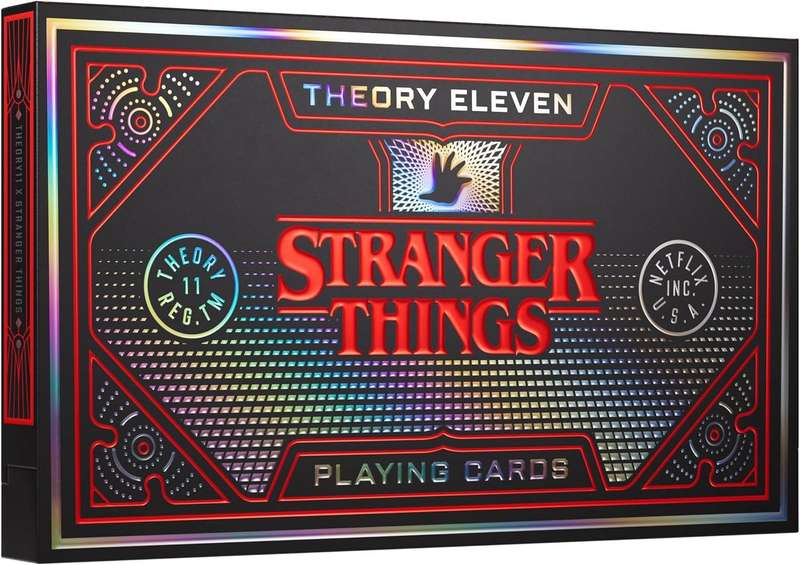 Theory11 Stranger Things Collectors Box Set  Three-Deck Premium Playing Cards Brand New & Sealed