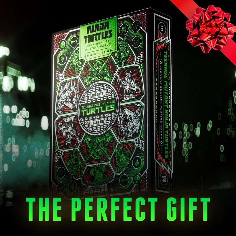 Theory11 Teenage Mutant Ninja Turtles Playing Cards  56 Card Deck  Brand New, Sealed