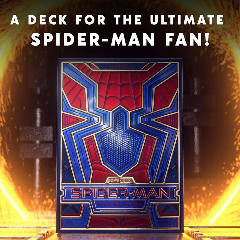 Theory11 Spider-Man Playing Cards (56-Card Deck)  Brand New & Sealed