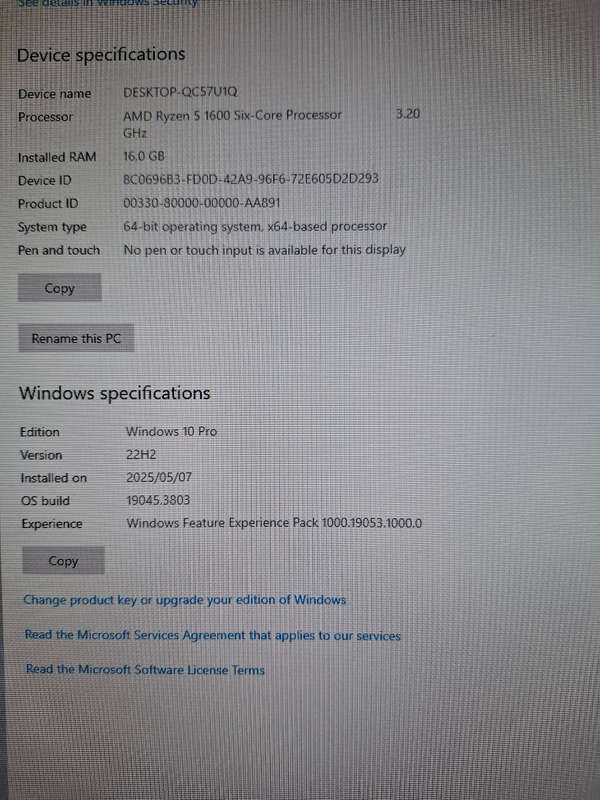 Ryzen 5 1600x gaming pc