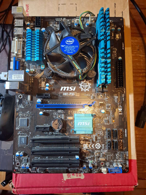 I7 4770k cpu board and ram