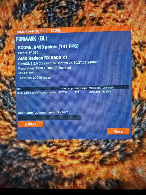 Xfx rx 6600xt 8gb