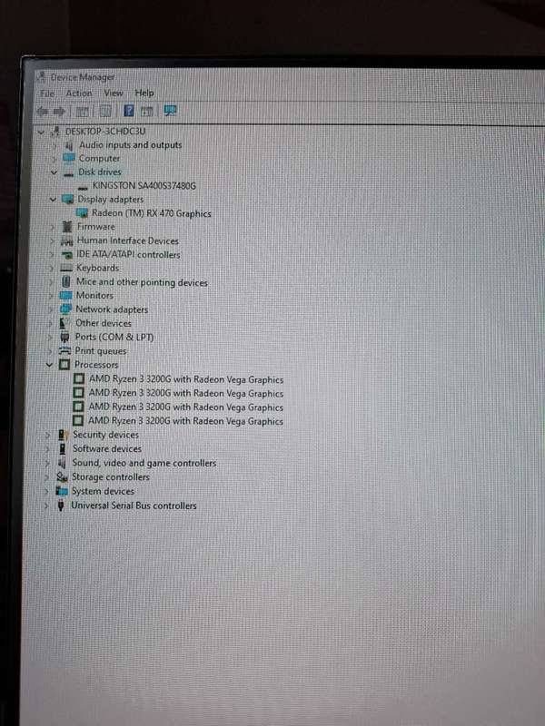 Ryzen 3 3200g gaming pc