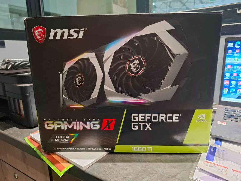 Msi 1660ti gaming x graphics card