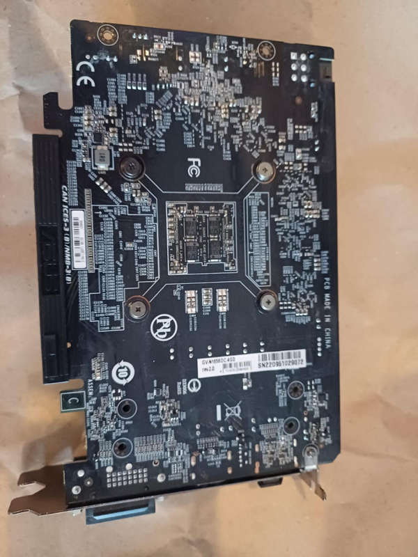 Gigabyte gtx 1650 oc  4gb gpu