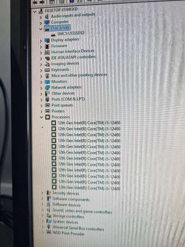 I5 12400 computer