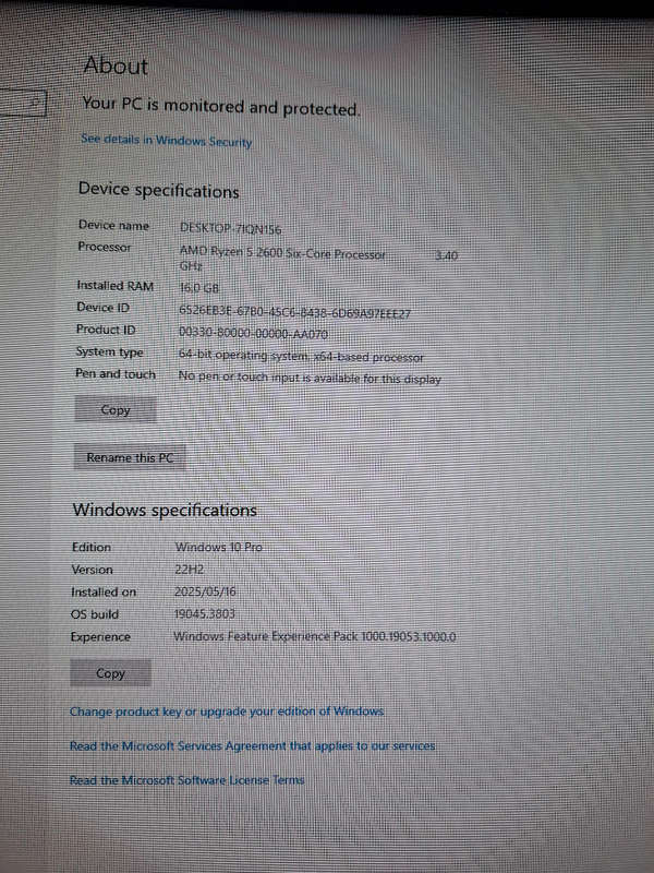 Ryzen 5 2600 gaming pc